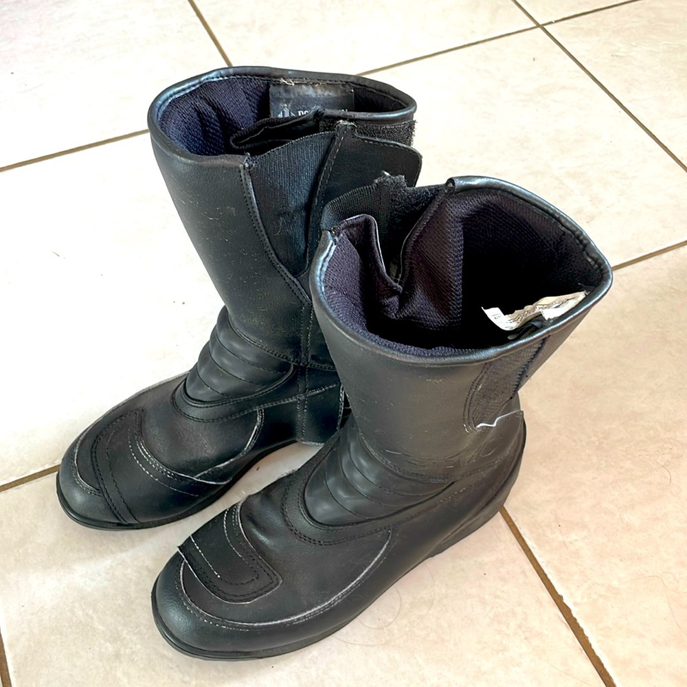 Teknic women’s motorcycle leather boots